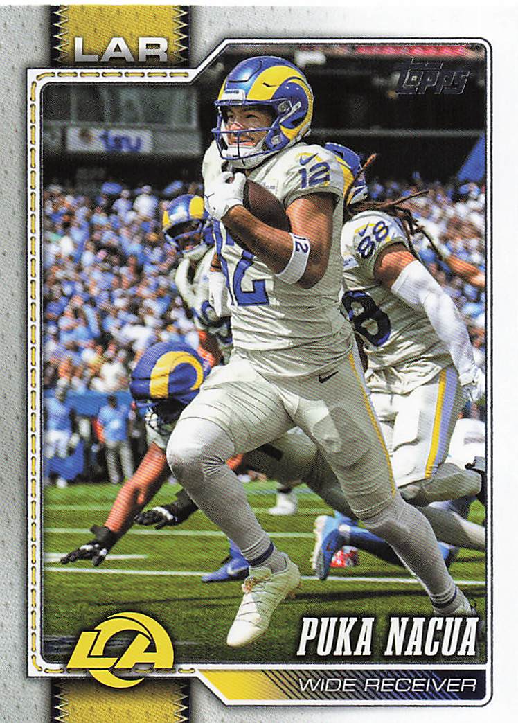 2026 Topps Flagship Football Puka Nacua #113