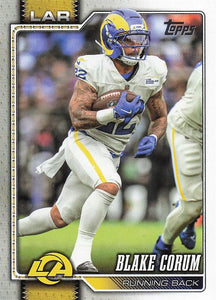 2026 Topps Flagship Football Blake Corum #234