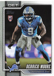 2026 Topps Flagship Football Derrick Moore #317 RC