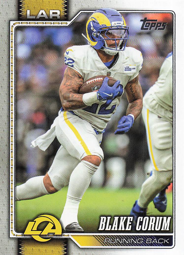 2026 Topps Flagship Football Blake Corum #234