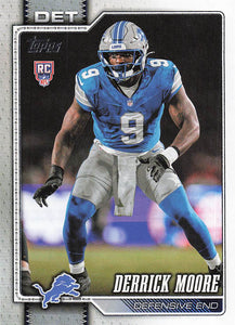 2026 Topps Flagship Football Derrick Moore #317 RC