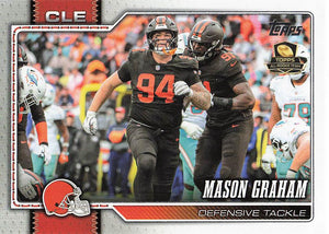 2026 Topps Flagship Football Mason Graham #50