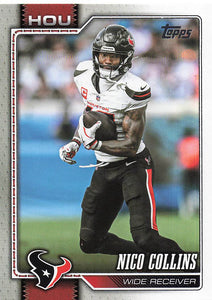 2026 Topps Flagship Football Nico Collins #83