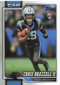 2026 Topps Flagship Football Chris Brazzell II #326 RC