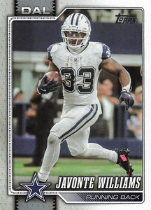 2026 Topps Flagship Football Javonte Williams #51