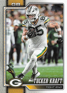 2026 Topps Flagship Football Tucker Kraft #73