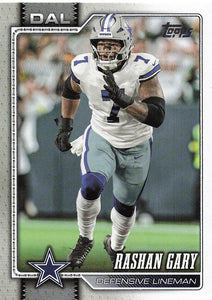 2026 Topps Flagship Football Rashan Gary #224