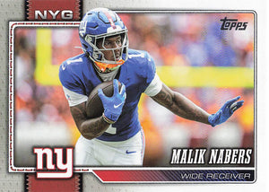 2026 Topps Flagship Football Malik Nabers #153