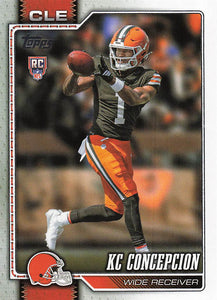 2026 Topps Flagship Football KC Concepcion #323 RC