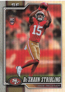 2026 Topps Flagship Football Holo Foil De’Zhaun Stribling #336