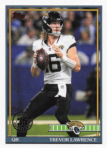 2026 Topps Flagship Football 1991 Topps Football Trevor Lawrence #91TF-10