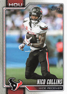 2026 Topps Flagship Football Nico Collins #83