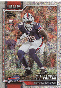 2026 Topps Flagship Football Sandglitter T.J. Parker #376
