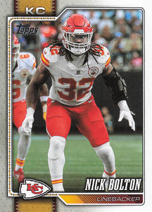 2026 Topps Flagship Football Nick Bolton #99