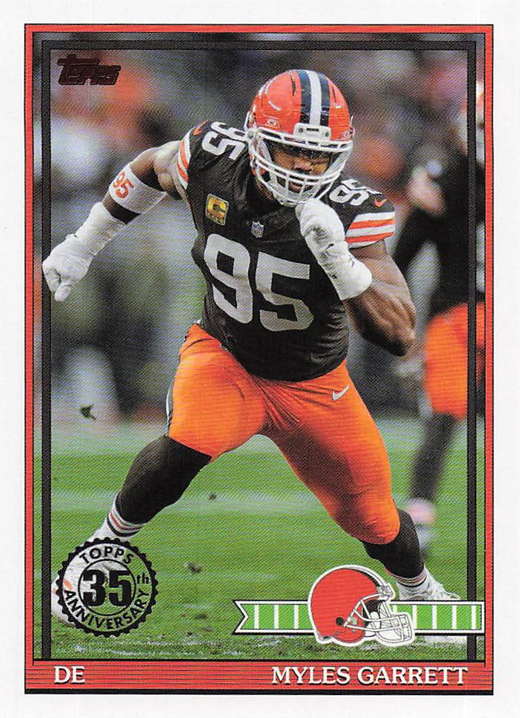 2026 Topps Flagship Football 1991 Topps Football Myles Garrett #91TF-26