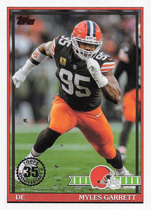 2026 Topps Flagship Football 1991 Topps Football Myles Garrett #91TF-26