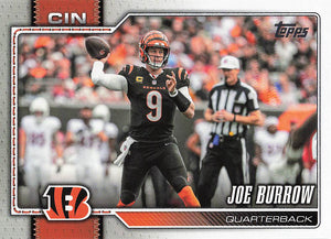 2026 Topps Flagship Football Joe Burrow #40