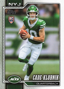 2026 Topps Flagship Football Cade Klubnik #306 RC