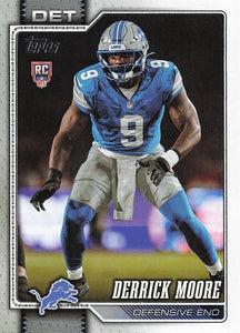 2026 Topps Flagship Football Derrick Moore #317 RC