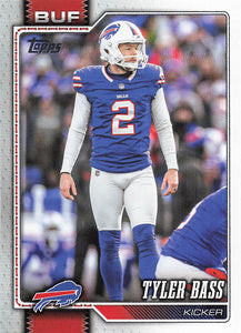 2026 Topps Flagship Football Tyler Bass #209