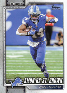 2026 Topps Flagship Football Amon-Ra St. Brown #66