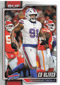 2026 Topps Flagship Football Ed Oliver #208