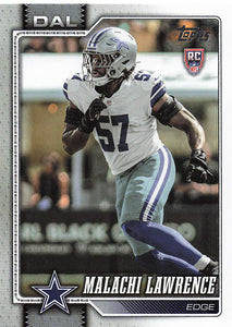 2026 Topps Flagship Football Malachi Lawrence #352 RC