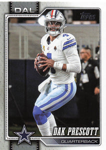2026 Topps Flagship Football Dak Prescott #53