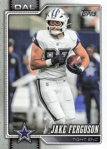 2026 Topps Flagship Football Jake Ferguson #55
