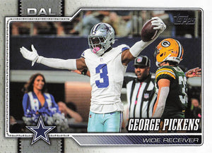 2026 Topps Flagship Football George Pickens #57