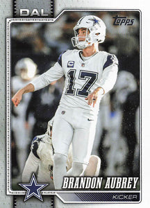 2026 Topps Flagship Football Brandon Aubrey #52