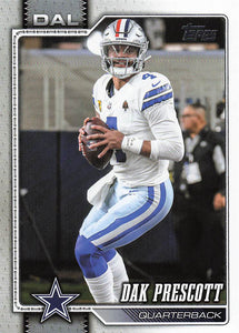 2026 Topps Flagship Football Dak Prescott #53