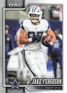 2026 Topps Flagship Football Jake Ferguson #55