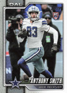 2026 Topps Flagship Football Anthony Smith #396 RC