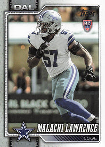 2026 Topps Flagship Football Malachi Lawrence #352 RC