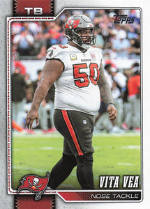 2026 Topps Flagship Football Vita Vea #191