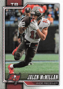2026 Topps Flagship Football Jalen McMillan #187