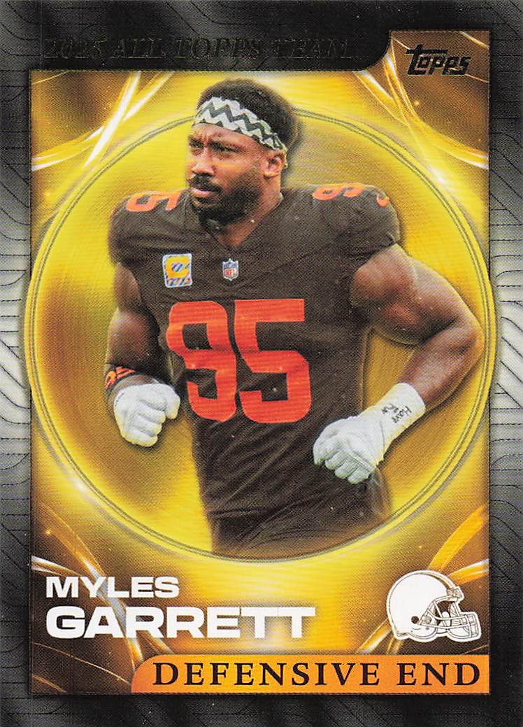 2026 Topps Flagship Football 2025 All Topps Team Myles Garrett #25ATT-15