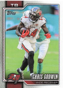 2026 Topps Flagship Football Gold Chris Godwin #144