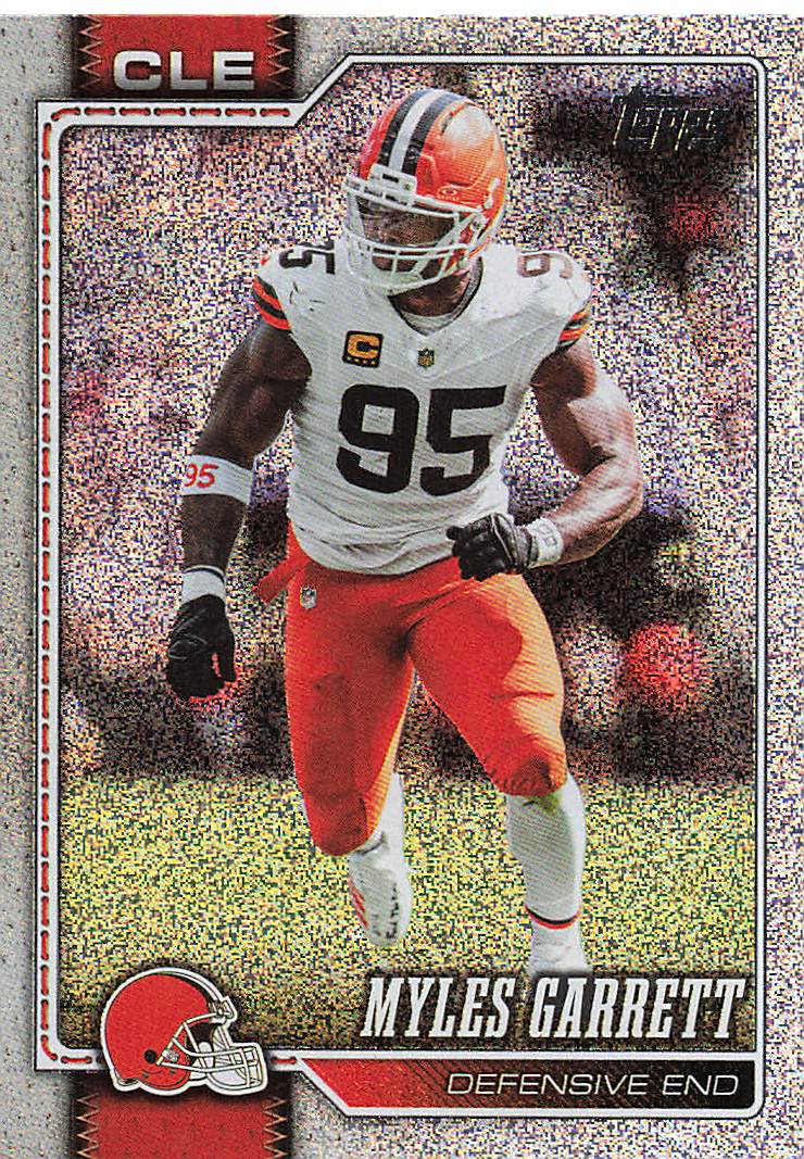2026 Topps Flagship Football Sandglitter Myles Garrett #49
