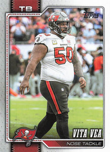 2026 Topps Flagship Football Vita Vea #191