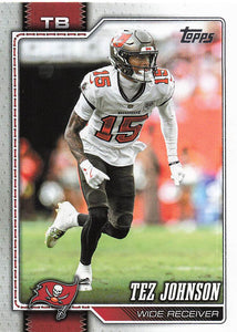 2026 Topps Flagship Football Tez Johnson #189