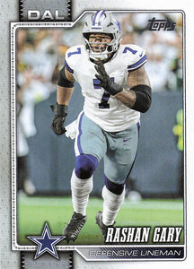 2026 Topps Flagship Football Rashan Gary #224
