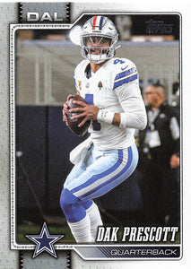 2026 Topps Flagship Football Dak Prescott #53