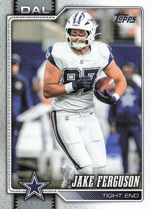 2026 Topps Flagship Football Jake Ferguson #55