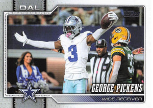 2026 Topps Flagship Football George Pickens #57