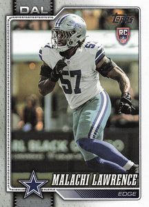 2026 Topps Flagship Football Malachi Lawrence #352 RC