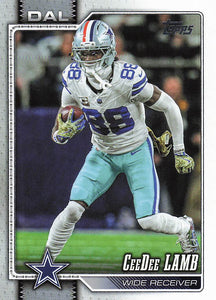 2026 Topps Flagship Football CeeDee Lamb #54