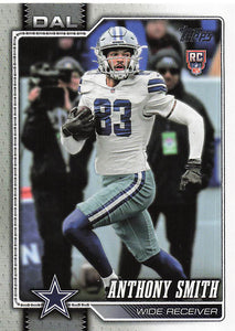 2026 Topps Flagship Football Anthony Smith #396 RC