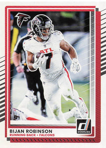 2025 Donruss Football Bijan Robinson #160